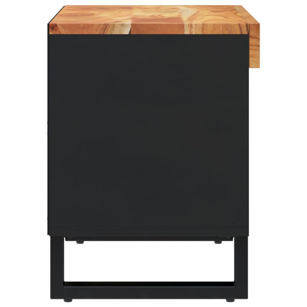 TV-Schrank 60x33x43,5 cm Massivholz Akazie